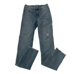 Old Navy Girls 12 Jeggings Skinny Jeans Mid Rise Denim Ripped Stretch Kids